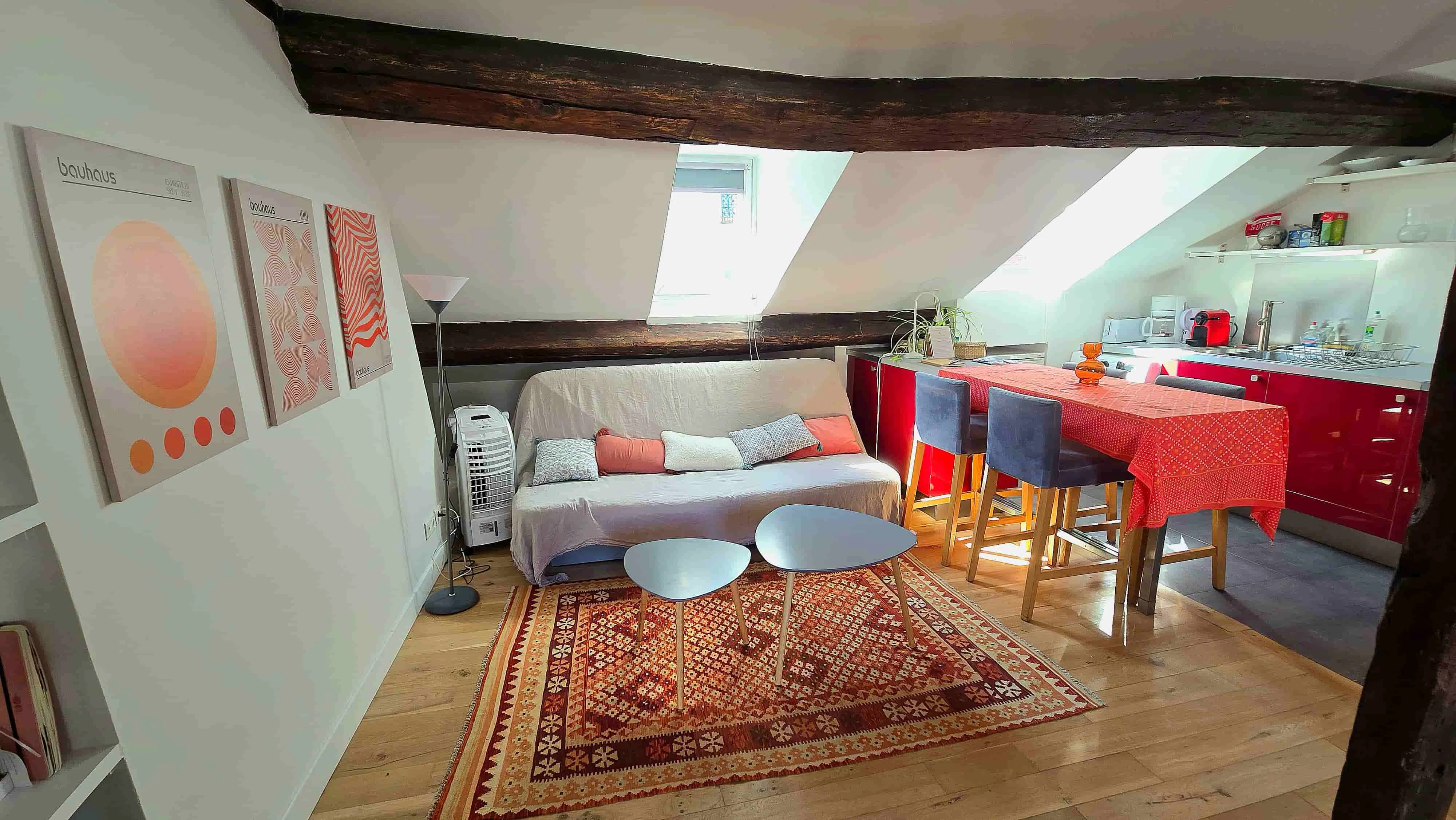 Studio vacances Paris 6ème salon